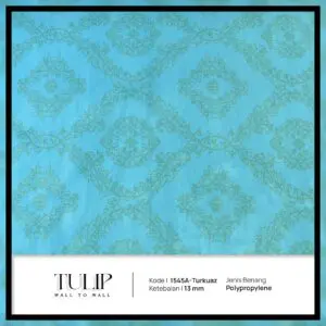 Tulip-wall to wall-1545-Turkuaz
