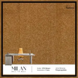 Milan wall to wall 210-Brown