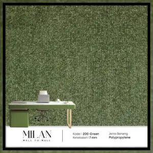 Milan wall to wall 200-Green