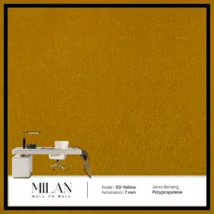 Milan wall to wall 50-Yellow
