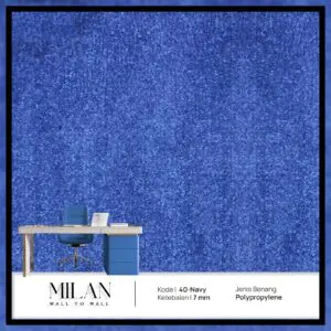 Milan wall to wall 40-Navy
