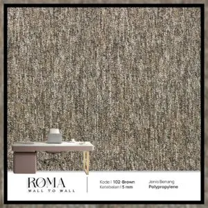 Roma wall to wall 102-Brown