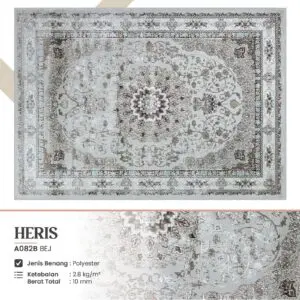 Heris - A082B - Beige