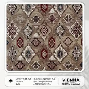 vienna wall to wall D0367A-Mustard