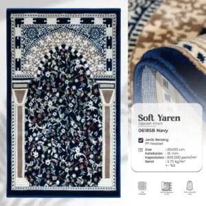 Soft yaren - 06185B - Navy