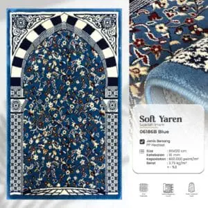 Soft yaren - 06186B - blue
