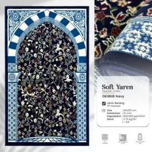 Soft yaren - 06186B - navy