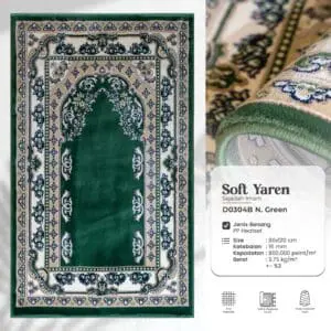 Soft yaren - D0304B - Green