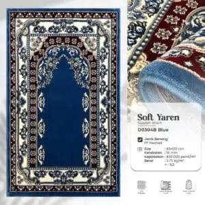 Soft yaren - D0304B - blue