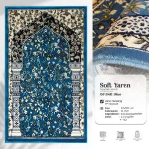 Soft yaren - 06184B - blue