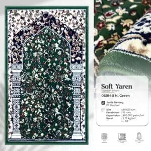 Soft yaren - 06184B - green