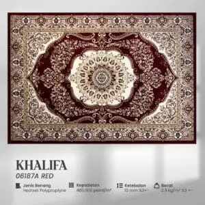 Khalifa 06187A - Red