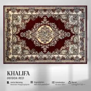 Khalifa 06190A - Red