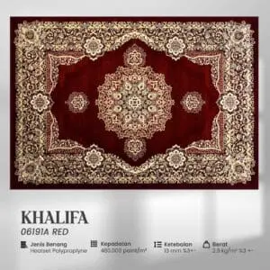 Khalifa 06191A - Red