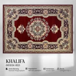 Khalifa 06193A - Red