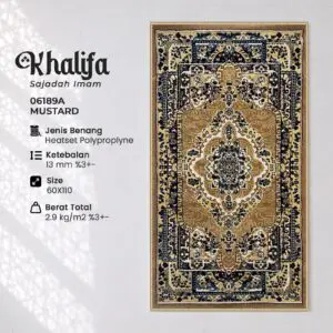 Khalifa 6189A - Mustard