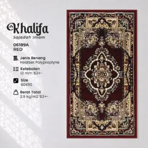 Khalifa 6189A - Red