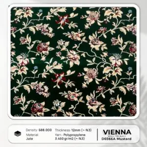 Vienna wall to wall D0366A-Green