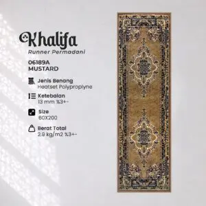 Khalifa 6189A - Mustard