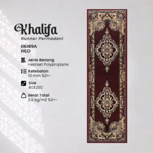 Khalifa 6189A - Red
