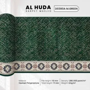 Al Huda -D0380A - Green