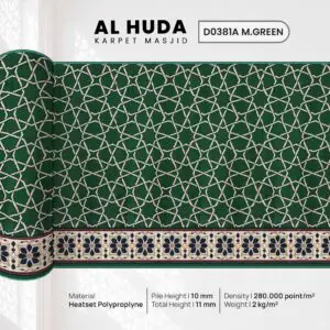 Al Huda -D0381A - Green