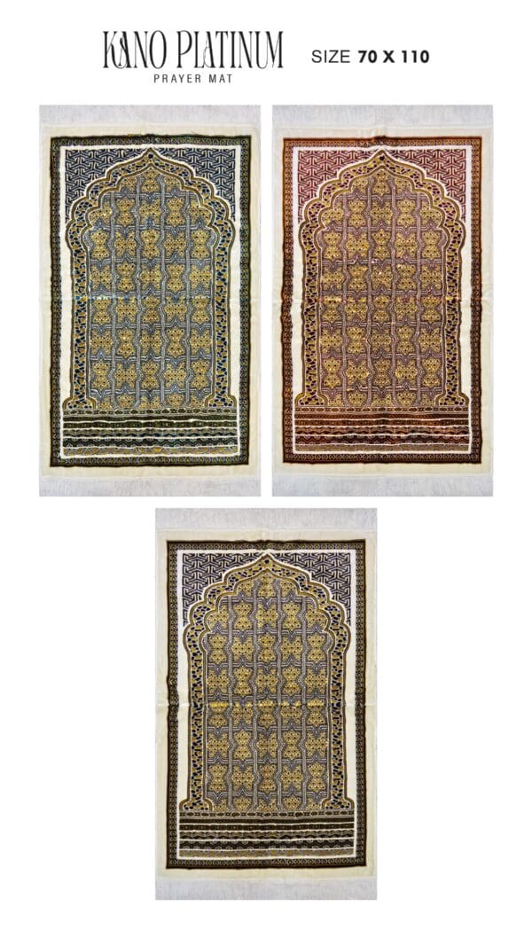 Sajadah kepala Kano Platinum - Gambar 3