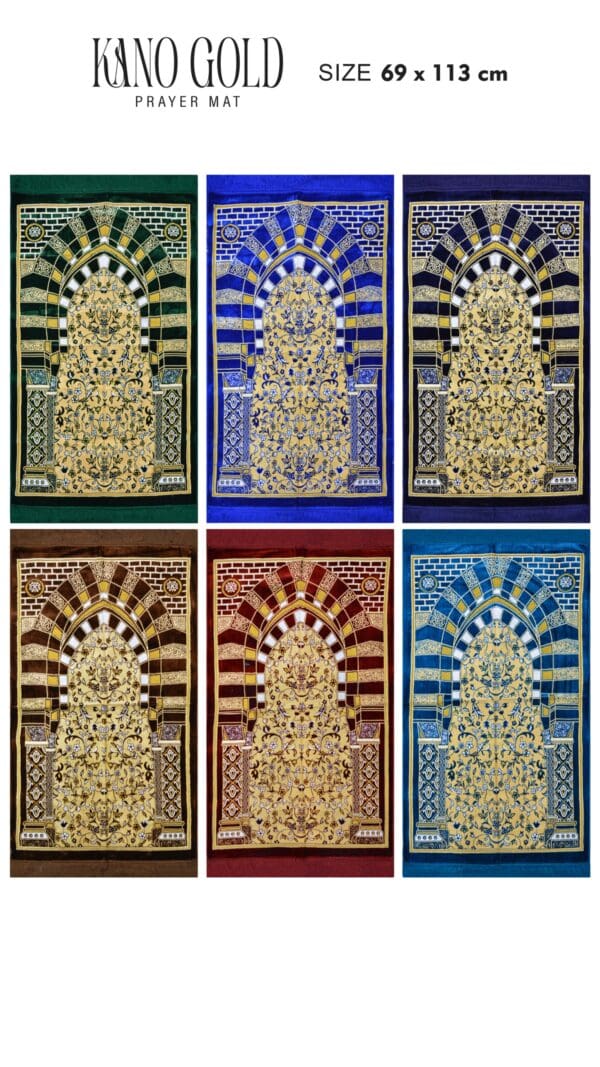 Sajadah kepala Kano Gold - Gambar 2