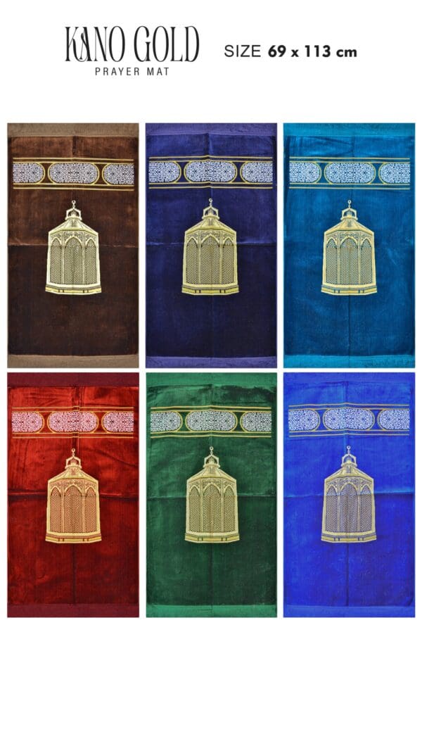 Sajadah kepala Kano Gold - Gambar 5