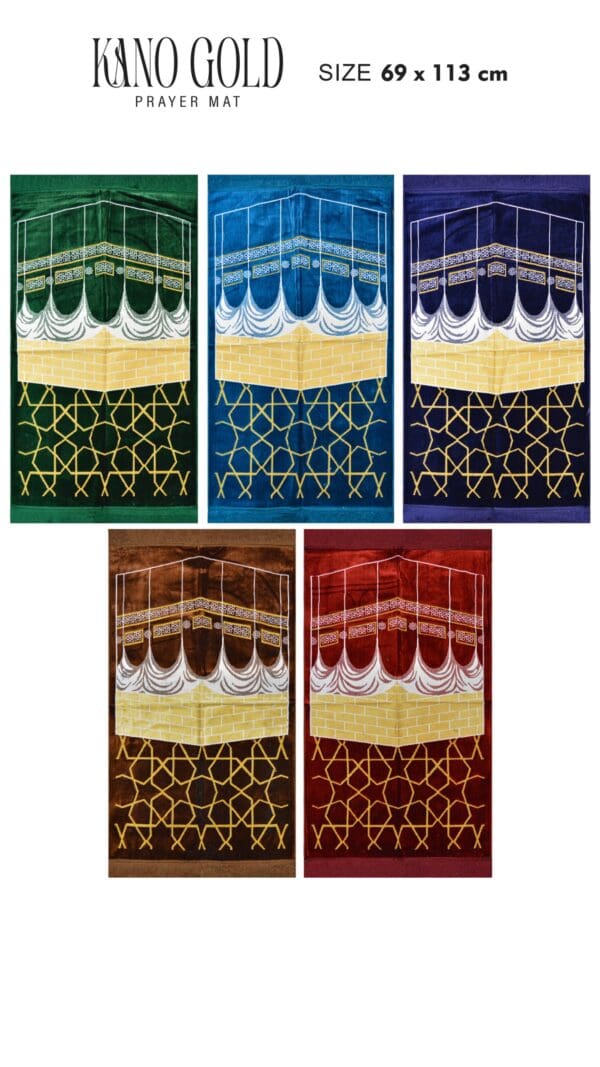 Sajadah kepala Kano Gold - Gambar 6